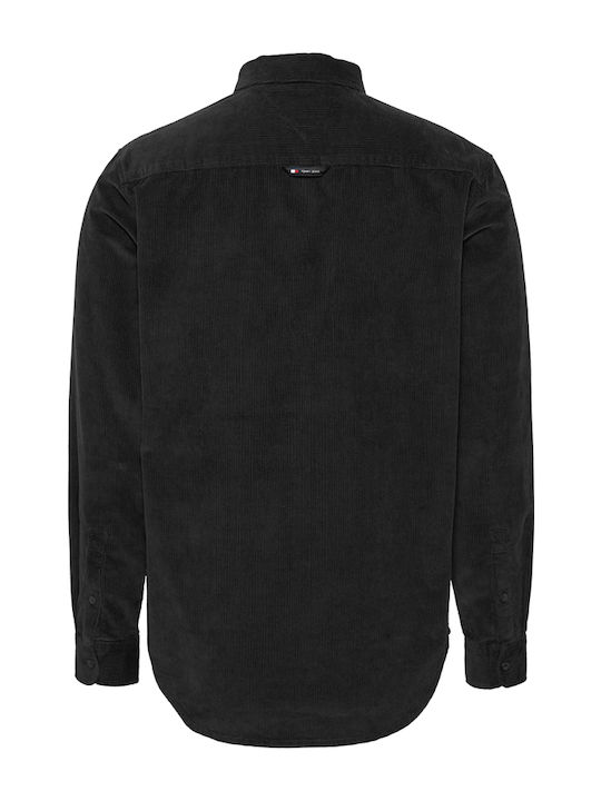 Tommy Hilfiger Corduroy Shirt Black