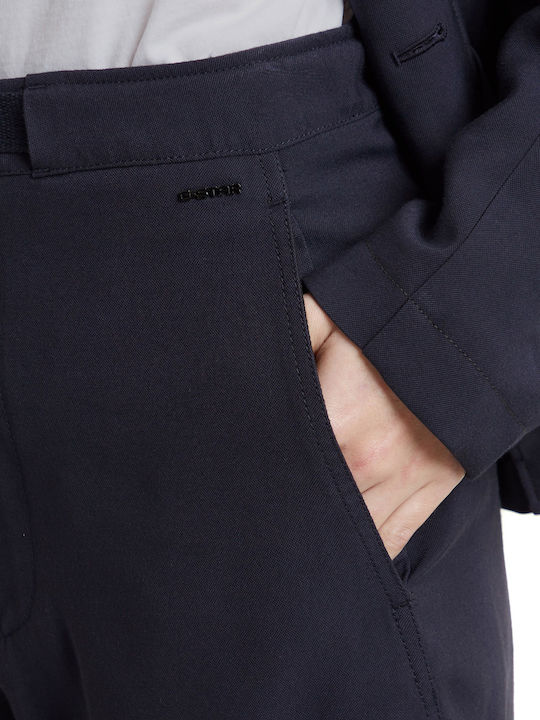 Cosy Natural Damen Stoff Hose Blau