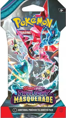 Pokemon Scarlet & Violet Twilight Masquerade Pokémon Pachete Pachet Booster cu Mâneci (Diverse modele) 1 buc