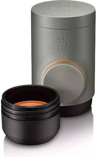 Wacaco Minipresso GR2 Electric Machine 18bar with Coffee Container 12gr 122147Gray Olive