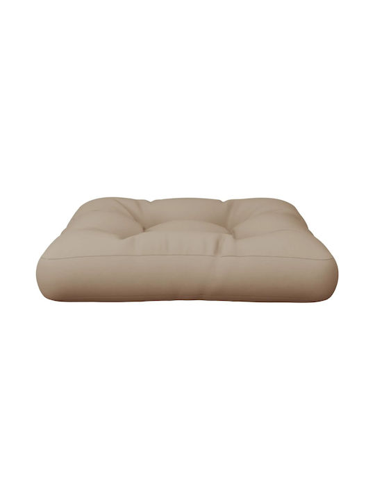 vidaXL Pernă Waterproof Pentru Bancă Perne Pentru Scaune De Grădină Bej 60x60cm