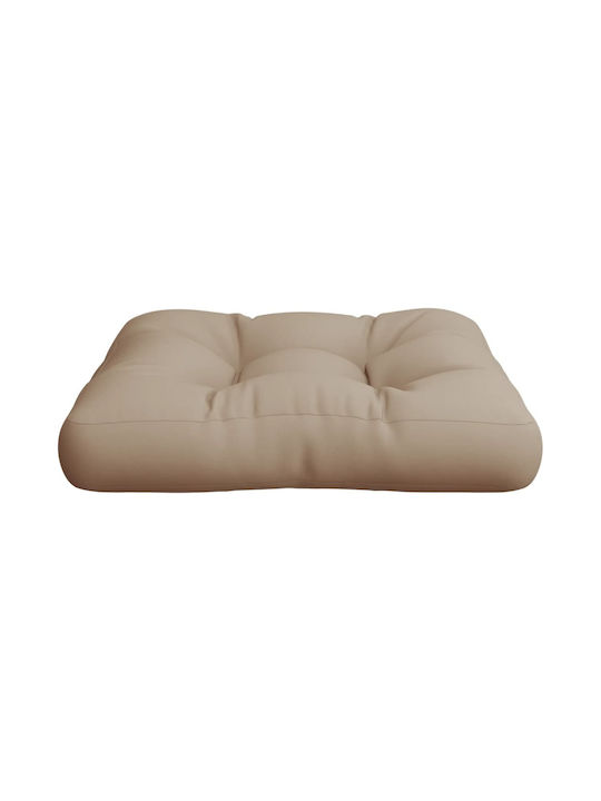 vidaXL Pernă Waterproof Pentru Bancă Perne Pentru Scaune De Grădină Maro 50x50cm