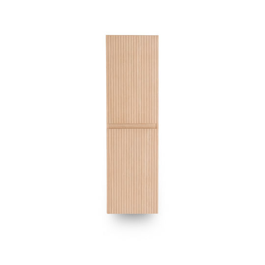 La Redoute Interieurs Bathroom Wall Hung Cabinet 129x14cm Oak La Redoute Interieurs Bathroom Wall Hung Cabinet 129x14cm Oak