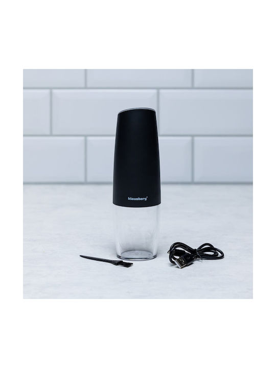 Klausberg Electric Set Spice Mills in Black Color 1pcs