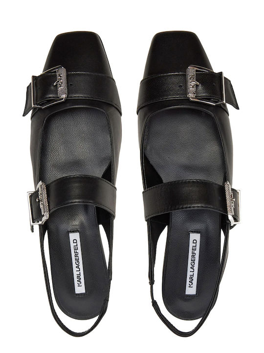 Ballerinas With strap Black