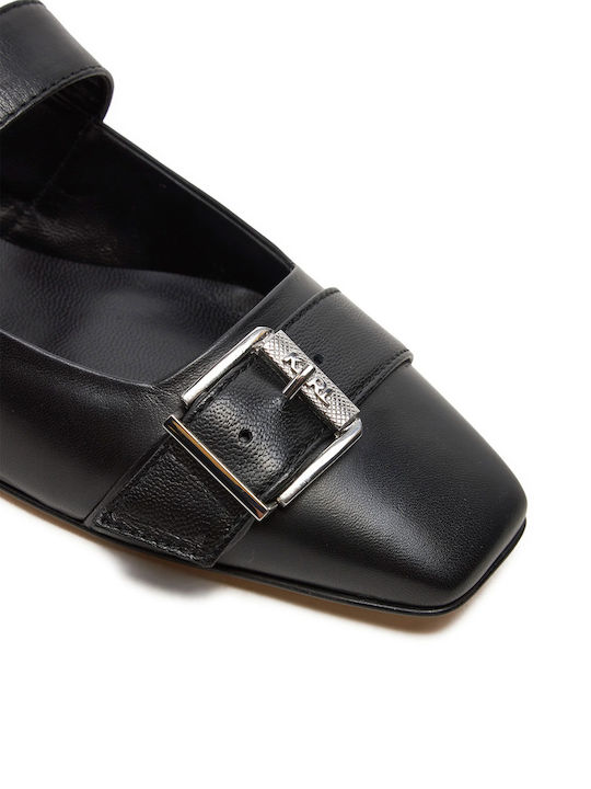 Ballerinas With strap Black