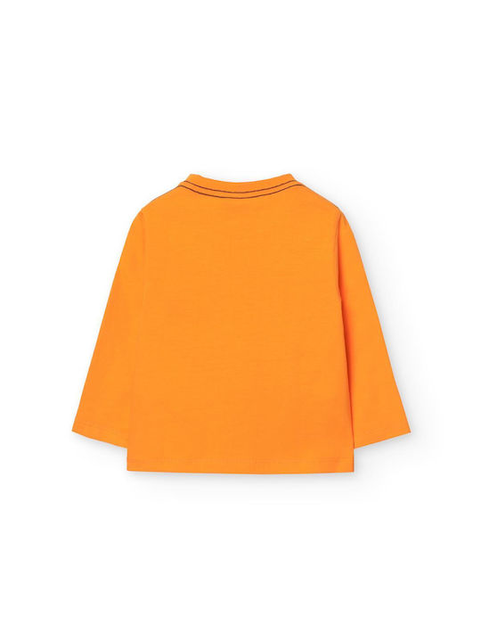 Boboli Kids Blouse Long Sleeve Orange