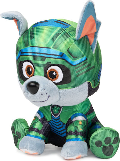 Spin Master Jucărie de pluș Paw Patrol Rocky Mighty Movie 17 cm.