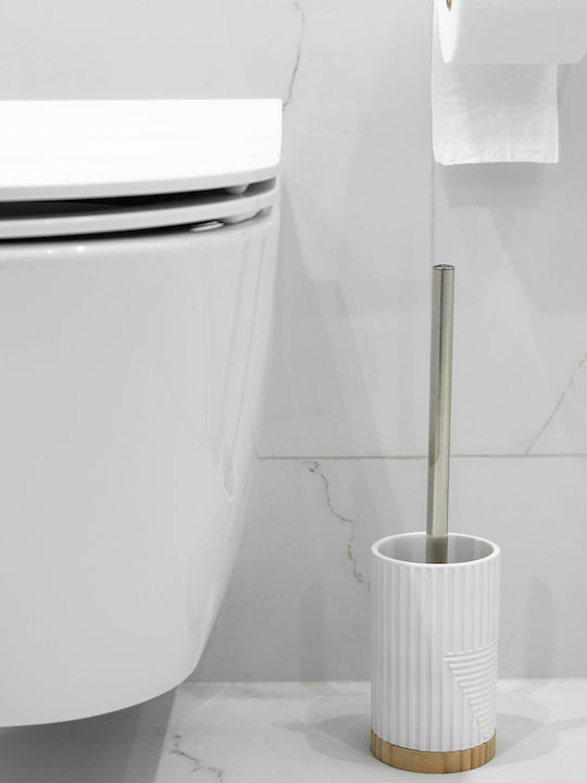 Kadax Ceramic Toilet Brush White