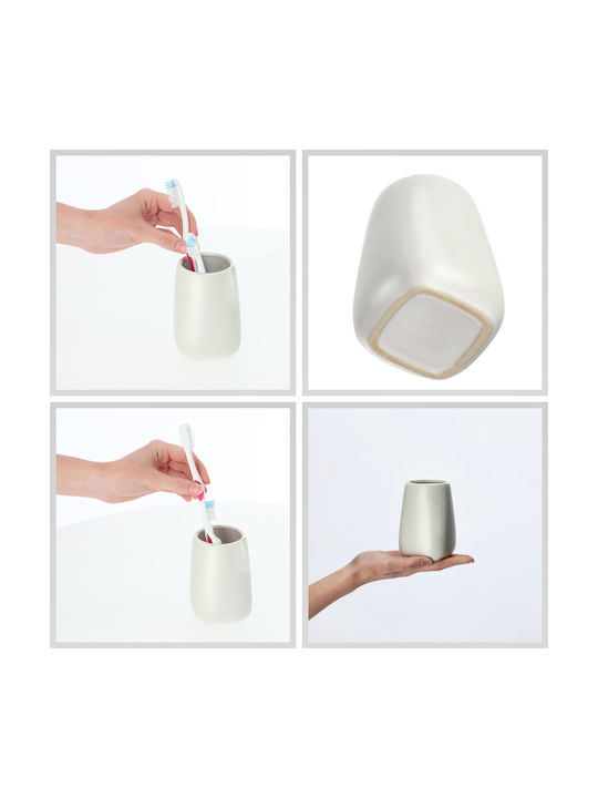 Kadax Cup Holder Ceramic White
