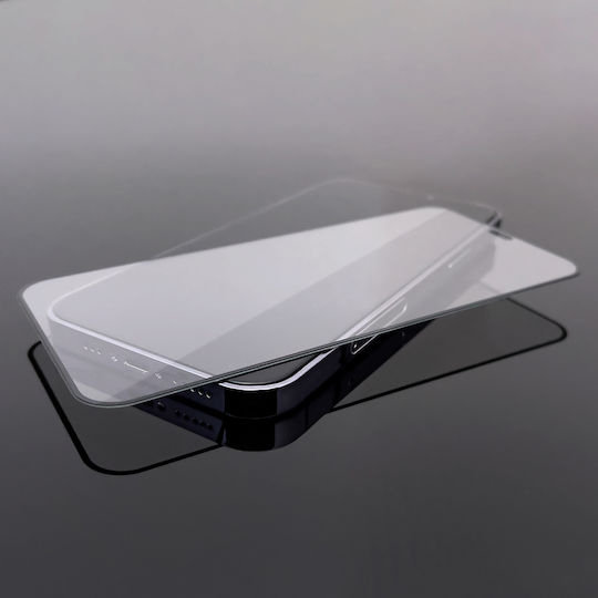 Hurtel 0.3mm Vollkleber Vollflächig gehärtetes Glas Schwarz (Galaxy S24 Ultra)