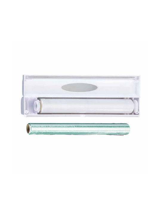 Wenko Metallic Roll Dispenser White 38x6.7x5.2cm 86674100
