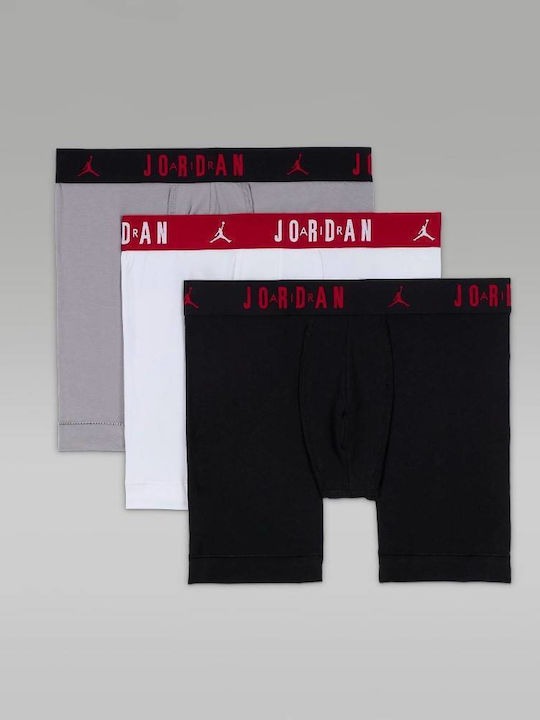 Nike Jordan Slipi bărbătești 3Pachet Negru / Alb