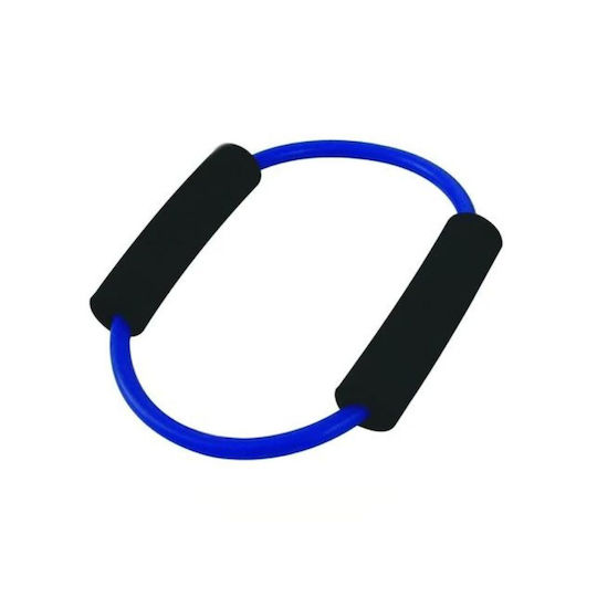 MSD Band O-Ring Loop 2X Hart Widerstandsbänder Schleife / Gymtube Schwer / Sehr schwer mit Griffen Blau