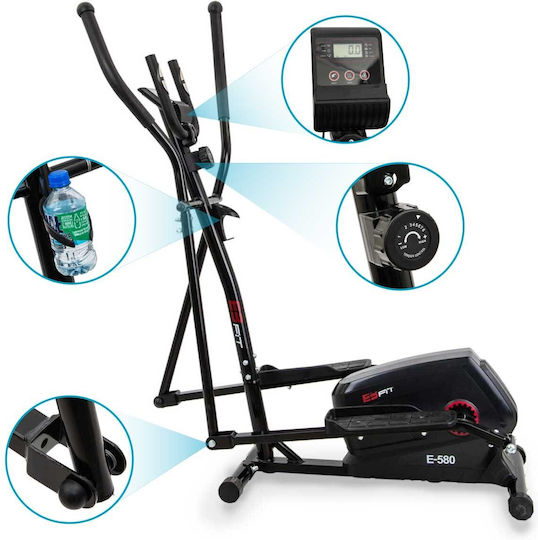 Eb Fit E580 Μαγνητικό Ελλειπτικό Μηχάνημα με Δίσκο 4kg για Χρήστη έως 100kg