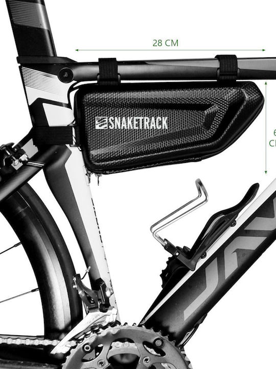 TelForceOne Geantă pentru cadru bicicletă Negru