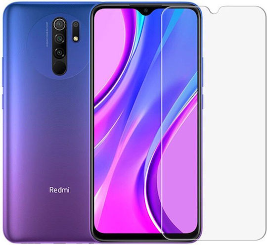 Tempered Glass Μαύρο (Redmi 9)