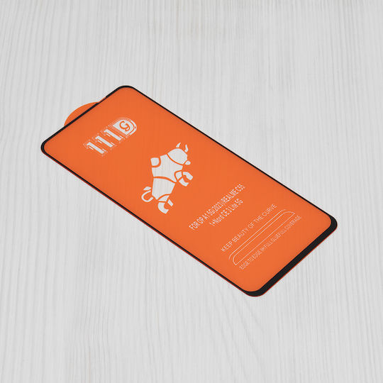 Techsuit 111d Full Glue Tempered Glass Μαύρο (Realme 11)
