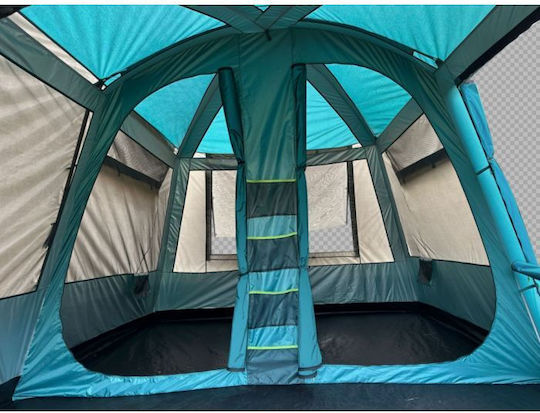 Hupa Planet Camping Tent Mountaineering with Double Cloth 4 Seasons for 7 People Waterproof 3000mm 440x300x190cm