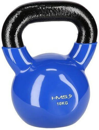 HMS Kettlebell Винил 10кг Син