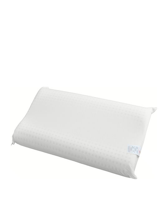 Luropas Silicone Sleep Pillow Anatomic 42x72x12cm