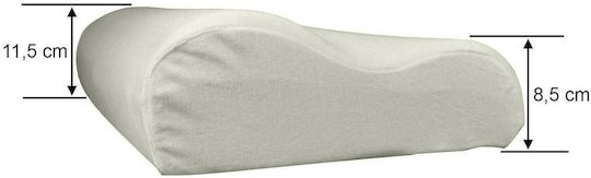 Orthia Comfort Μαξιλάρι Ύπνου Filler Foam Ανατομικό 32x53x11cm