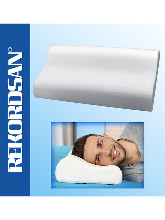 Luropas Memory Foam Anatomic Bed Pillow 42x72x12cm