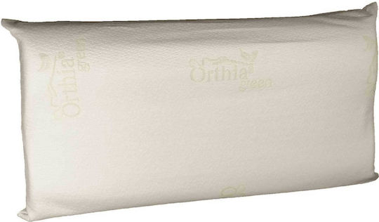 Orthia Comfort Green Bamboo Μαξιλάρι Ύπνου Memory Foam 32x66x10cm