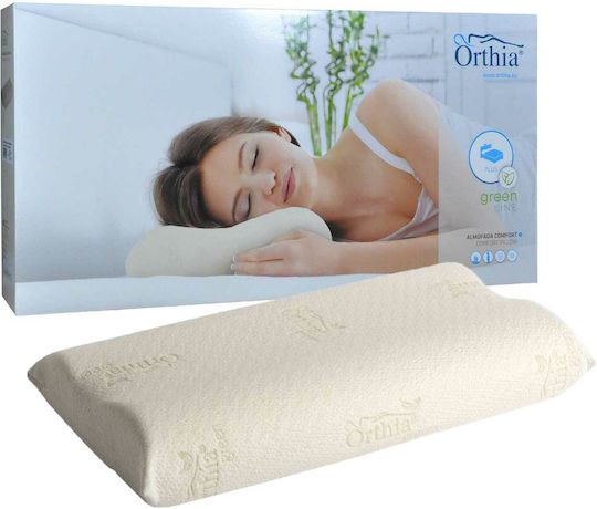 Orthia Comfort Green Bamboo Memory Foam 32x66x10cm