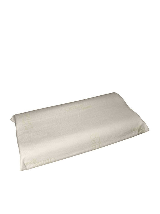 Orthia Komfort Grünes Bamboo Kopfkissen Memory-Schaum 32x66x10cm