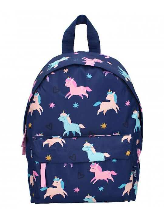 Pret Backpack 31x22x9 Unicorn Blue