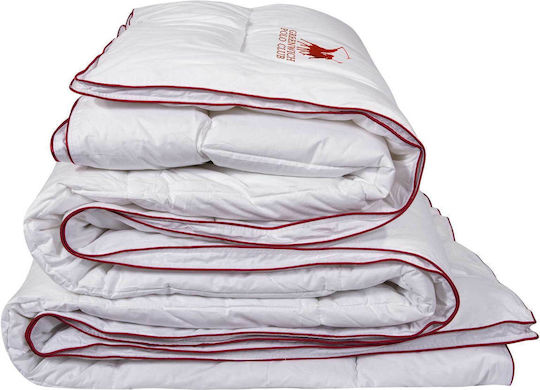 Greenwich Polo Club Πάπλωμα Υπέρδιπλο με Γέμιση Microfiber 220x240εκ. 2347 Λευκό 250 GSM 8.5 togs