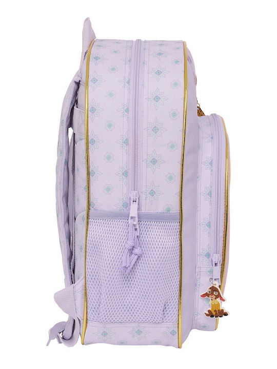 Safta School Bag Backpack Elementary, Elementary in Lilac color