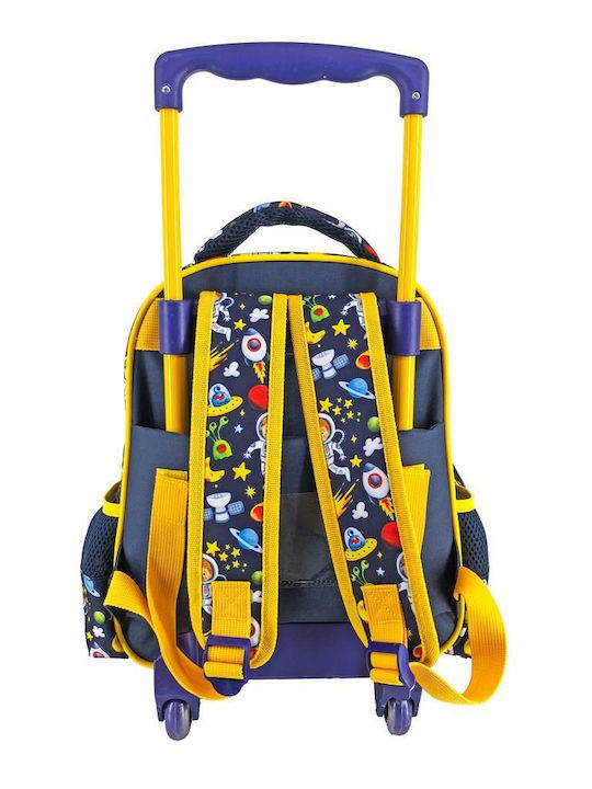 Must Space Adventure School Bag Trolley Kindergarten 8lt