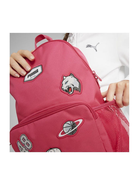 PUMA Schulranzen Rucksack Rosa mit Flaschenhalter 22Liter
