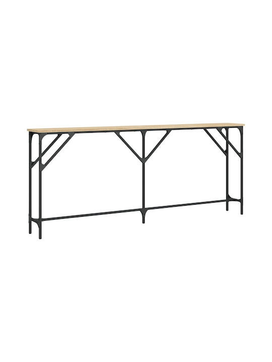 Wooden Console Table Oaks L180xW23xH75cm
