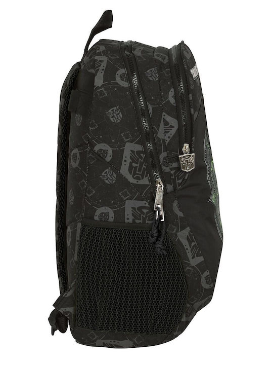 Schulranzen Rucksack Junior High-High School in Schwarz Farbe