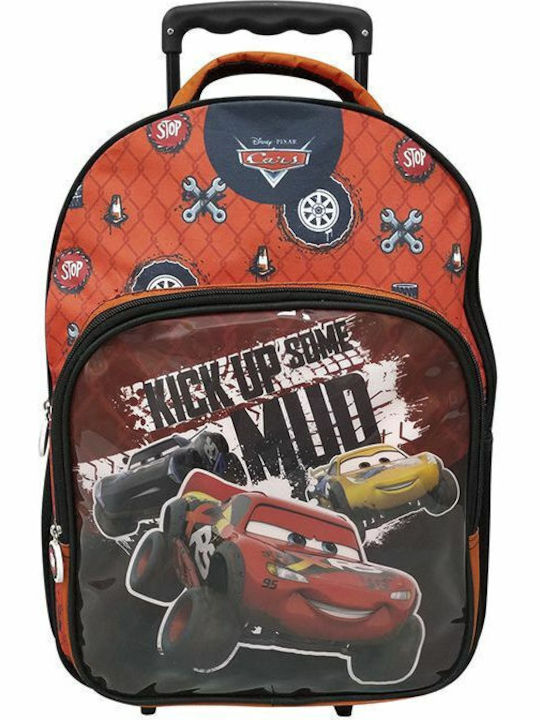 Disney Cars Ученическа Раница Куфар Основен Клас Червена