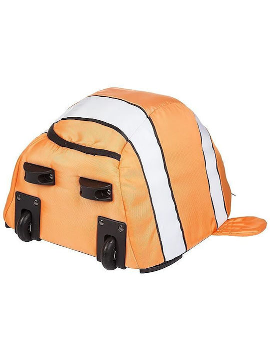 Littlelife Trolley Clownfish Σχολική Τσάντα Τρόλεϊ Νηπιαγωγείου Πορτοκαλί 20lt