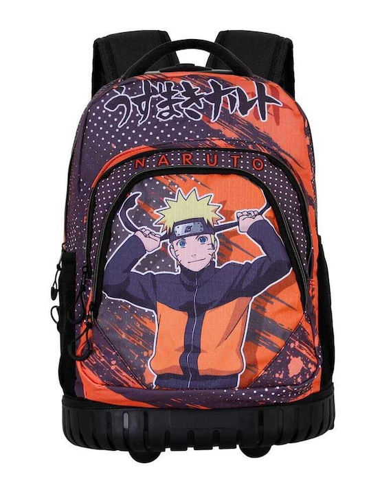 Karactermania Naruto Shippuden School Bag Trolley Elementary, Elementary Multicolored