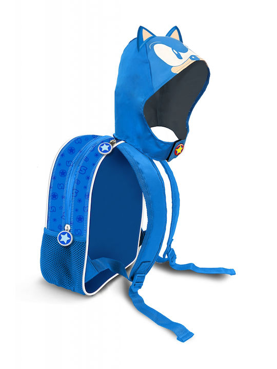 Rucsac Școlar Cu Glugă Sonic Hedgehog 31cm