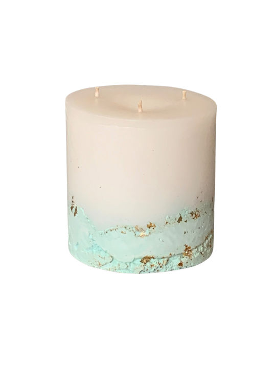 Decorative Candle Light blue 1pcs