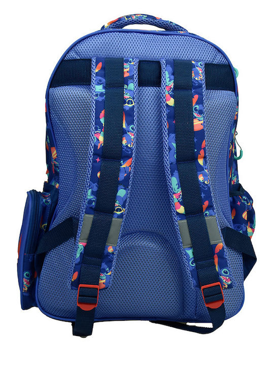 Gim Stitch School Bag Backpack Elementary, Elementary in Blue color