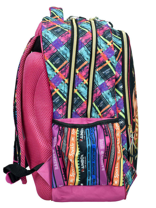 Gim High Glitter Schulranzen Rucksack Grundschule, Grundschule