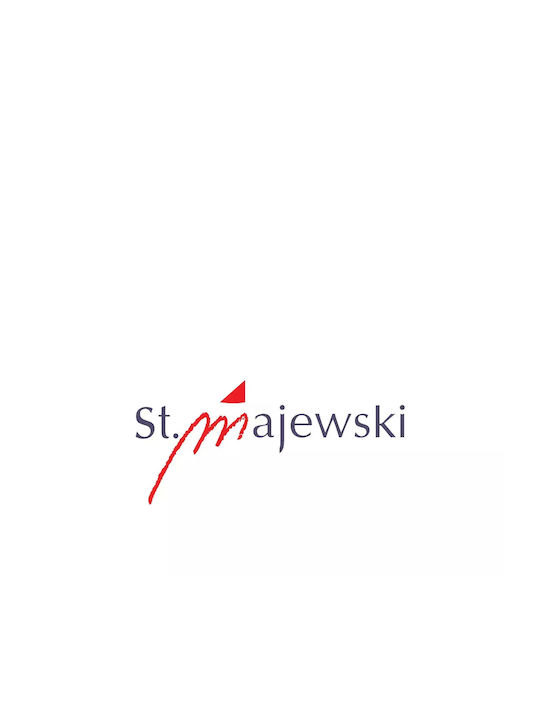 St. Majewski Σχολική Τσάντα Τρόλεϊ Γυμνασίου - Λυκείου Πολύχρωμη 26lt