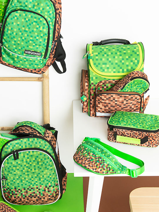 Smyk Pixel MIC Kids Shoulder Bag Green