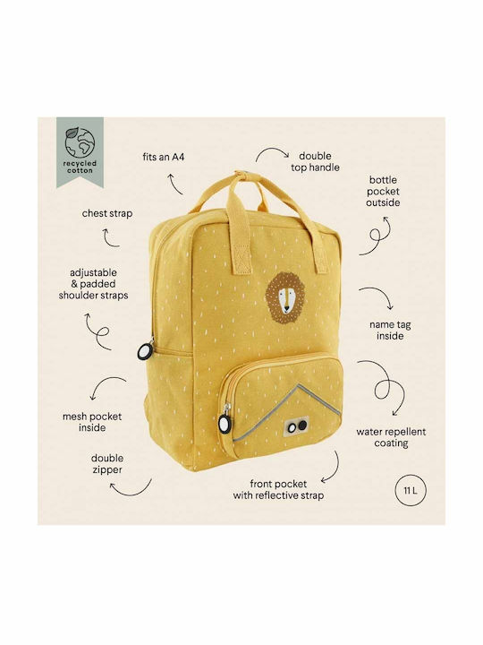 Trixie Large Mr. Lion Single Compartment Preschool Backpack