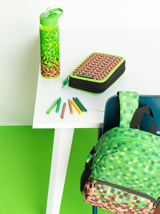 Smyk Pixel MIC Kids Shoulder Bag Green