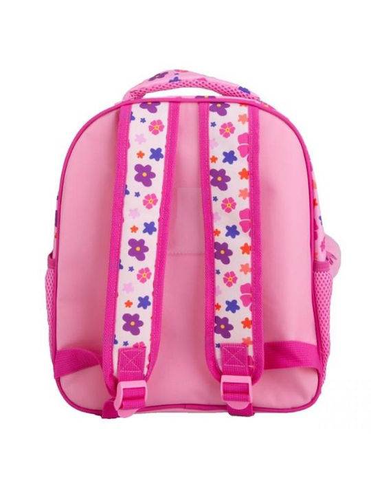 Must 2 Θήκες School Bag Backpack Kindergarten in Pink color 8lt