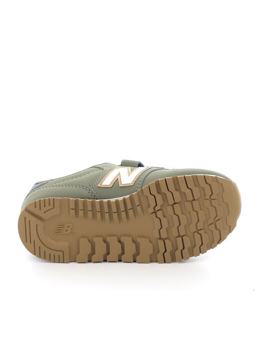 500 Kids Sneakers with Scratch Khaki